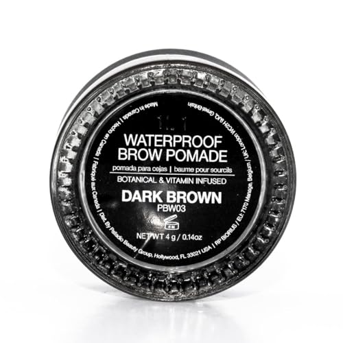 Palladio Brow Pomade Waterproof, 24 Hour Wear, Smudg