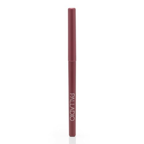 , Retractable Waterproof Lip Liner High Pigmented and Creamy Color Slim Twist Up Smudge Proof Formula with Long Lasting All Day Wear No Sharpener Required, Plum