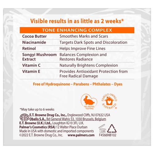 Cocoa Butter Formula Eventone Fade Cream for Dark Spots (