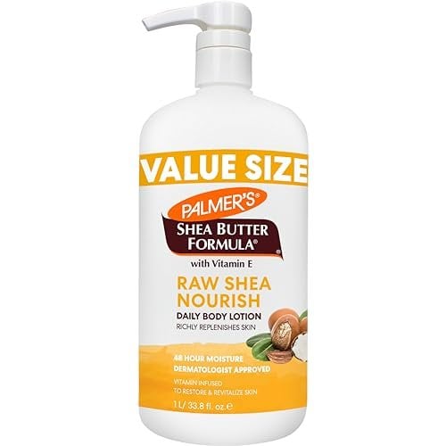 Raw Shea Body Lotion for Dry Skin (33.8 Oz)