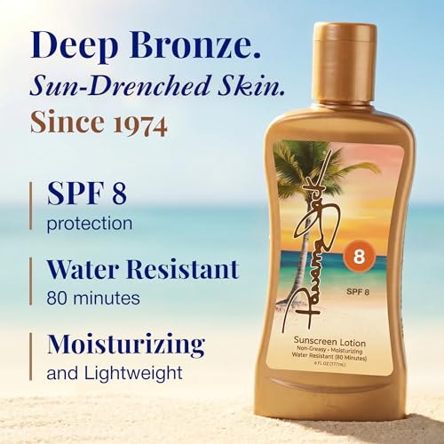Sunscreen Tanning Lotion, SPF 8, 30, 50 Suntan Pack