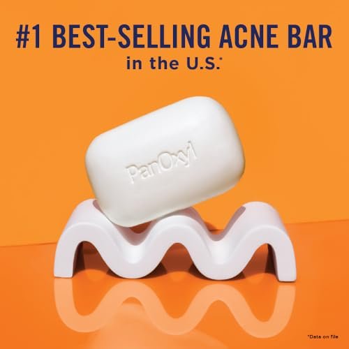 Acne Treatment Bar with 10% Benzoyl Peroxide, Maximum Strength Bar Soap