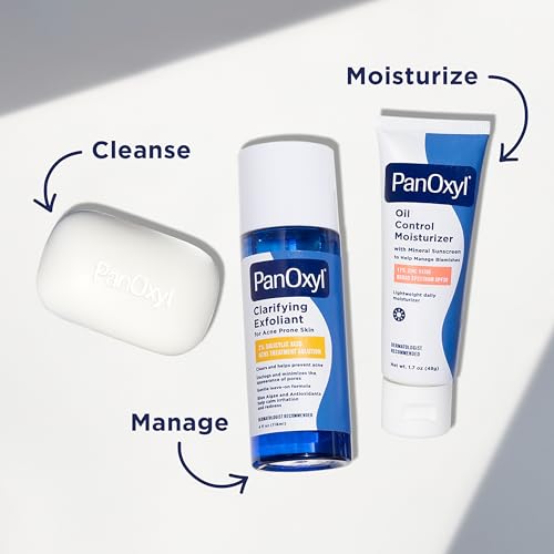 Acne Treatment Bar with 10% Benzoyl Peroxide, Maximum Strength Bar Soap 