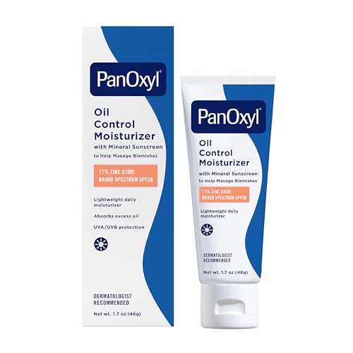 Oil Control Moisturizer, 17% Zinc Oxide, SPF 30, 1.7 oz