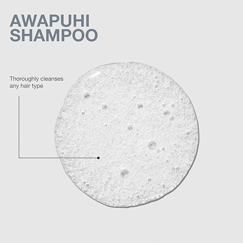 Awapuhi Shampoo, Balances Moisture + Adds Shine, For All Hair Types, Especially Fine + Static-Prone Hair, 10.14 fl. oz.