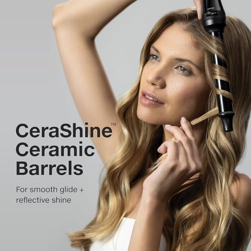 Unclipped 3-in-1 Ceramic Interchangeable Curling Wand