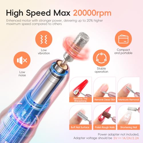 52Pcs Poly Nail Gel Kit with Drill and UV Light 24 Colors