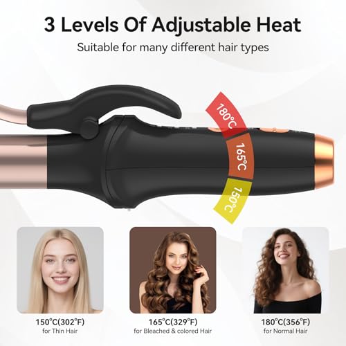 Cordless Curling Iron Mini 4000 mAh USB Rechargeable