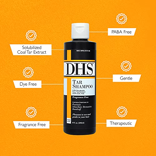 DHS Tar Shampoo 8 oz