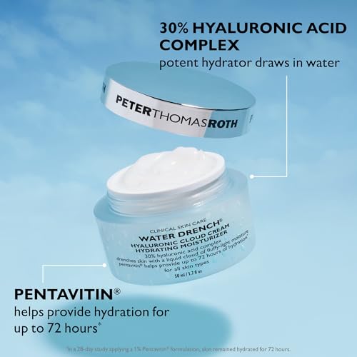 Water Drench® Hyaluronic Cloud Cream Hydrating Refillable Moisturizer | Hyaluronic Acid Cr