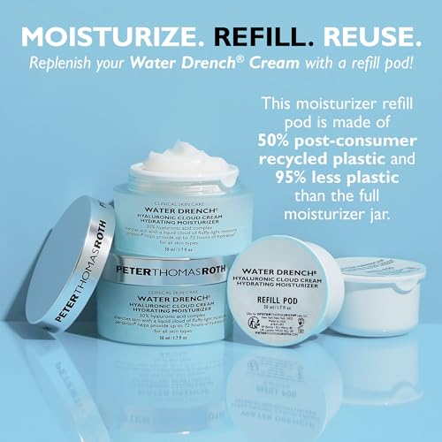 Water Drench® Hyaluronic Cloud Cream Hydrating Refillable Moisturizer | Hyaluronic Acid Cr
