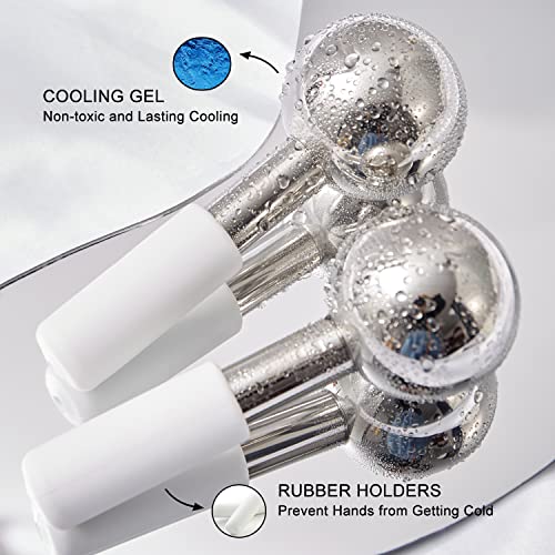 pfefe Ice Globes for Face & Eyes, Unbreakable Stainl