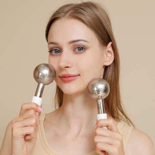 pfefe Ice Globes for Face & Eyes, Unbreakable Stainl