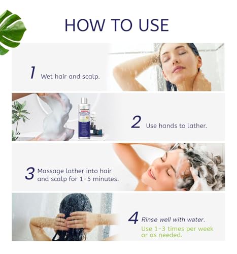 Anti-Fungal Shampoo for Folliculitis, Seborrheic Dermatitis, Scalp Psori