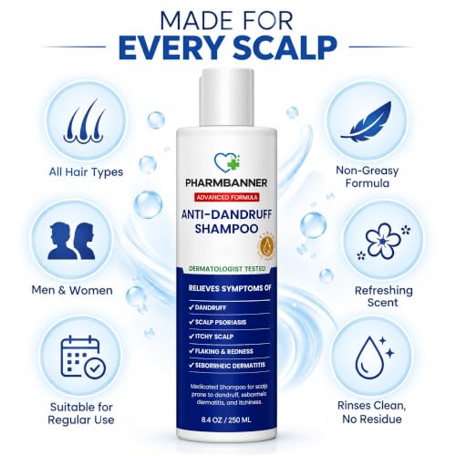 Scalp Psoriasis - Relieves Itchy & Dry Scalp