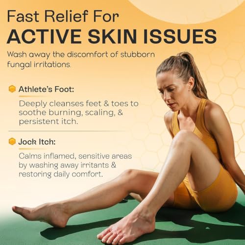 Psoriasis & Antifungal Body Wash with Manuka Honey