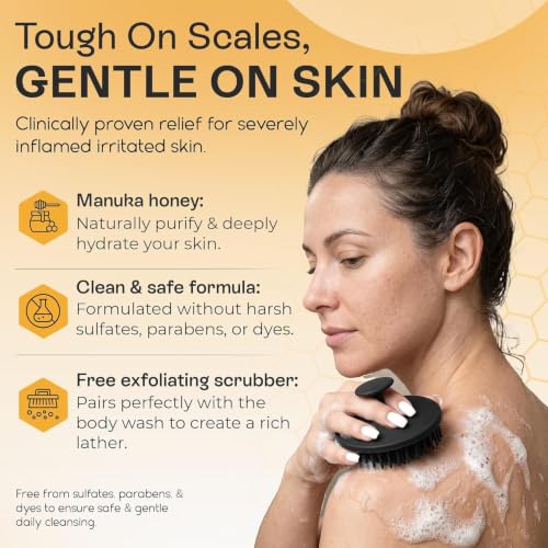 Psoriasis & Antifungal Body Wash with Manuka Honey