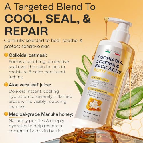 Psoriasis & Antifungal Body Wash with Manuka Honey