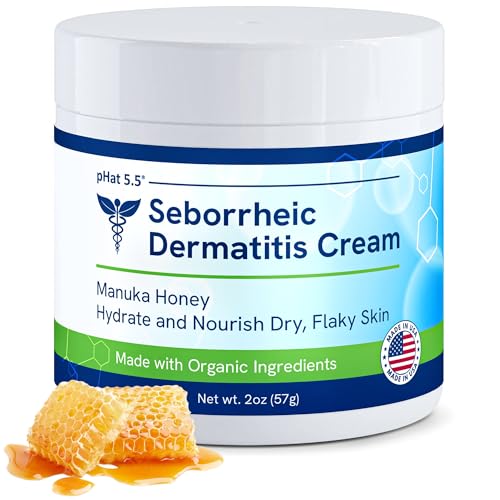 Seborrheic dermatitis Moisturizing Cream & Face Lotion for Women - Soothing Redness for Fa