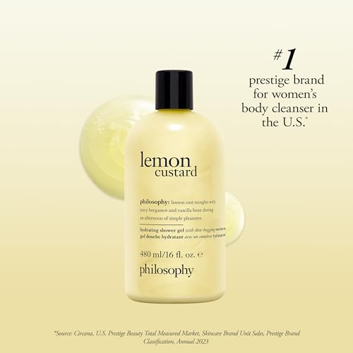 lemon custard shower gel