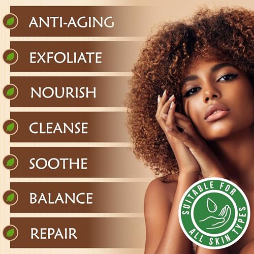 Raw African Black Soap 8 oz. Bar