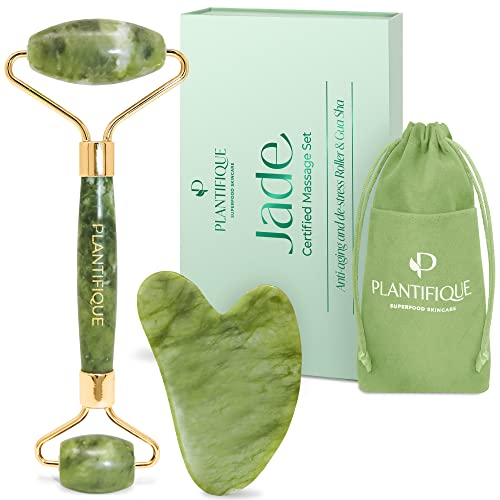Jade Gua Sha and Roller Box