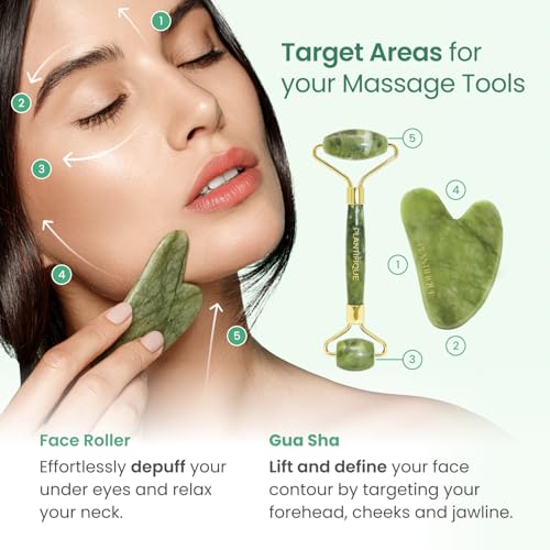 Jade Gua Sha and Roller Box