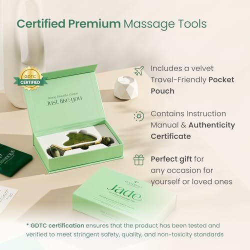 Jade Gua Sha and Roller Box