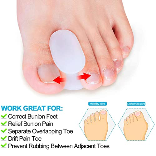 10 Pack Toe Spacers Separators
