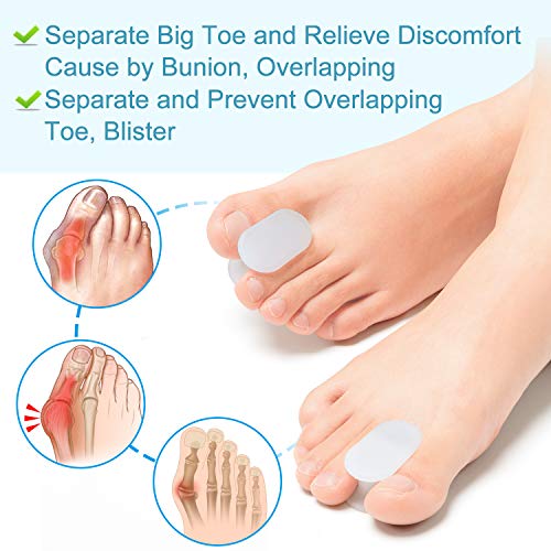 10 Pack Toe Spacers Separators
