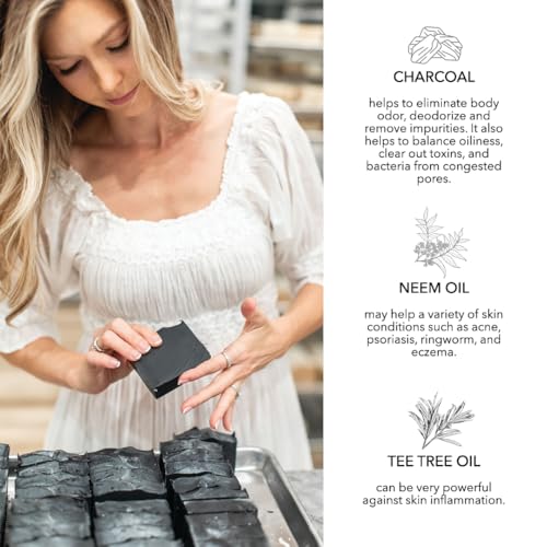 Clarifying Charcoal Tallow & Goat Milk Soap