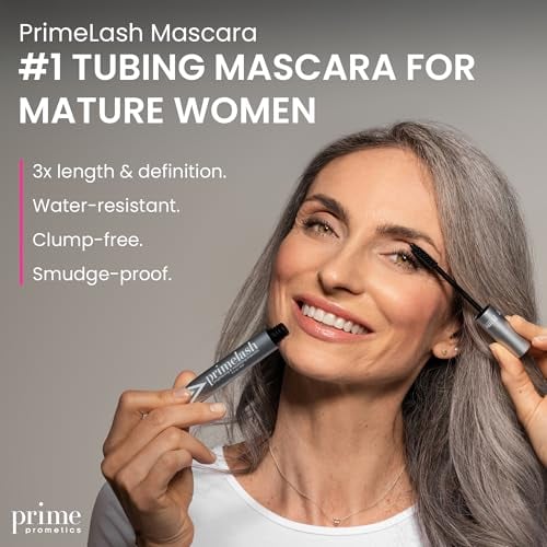 PrimeLash Mascara for Older Woman (Black)
