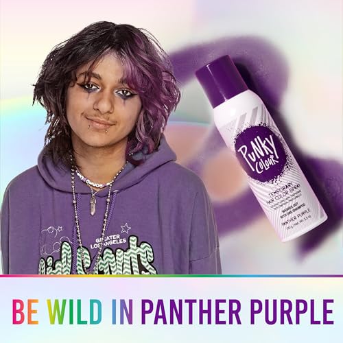 Temporary Hair Color Spray, Panther Purple