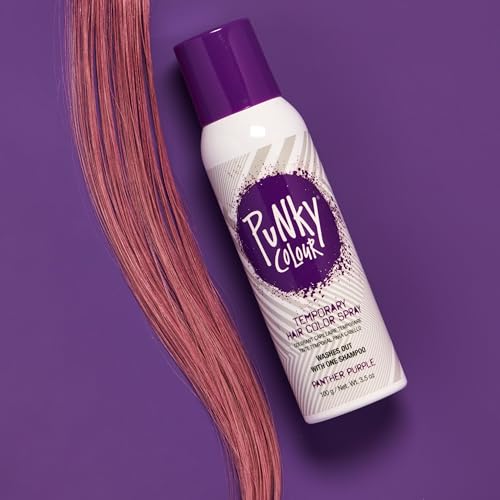 Temporary Hair Color Spray, Panther Purple
