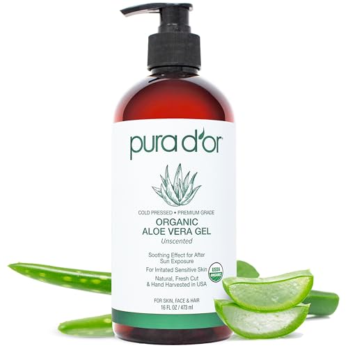 Organic Aloe Vera Gel, Unscented