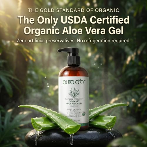 Organic Aloe Vera Gel, Unscented