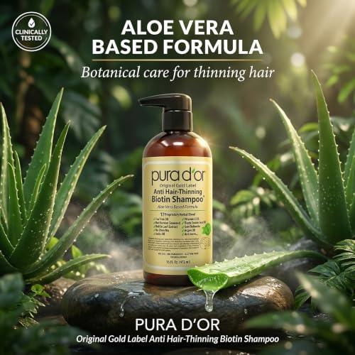 Original Gold Label Anti-Hair Thinning Biotin Shampoo, 16oz