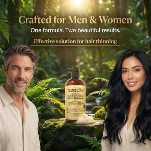 Original Gold Label Anti-Hair Thinning Biotin Shampoo, 16oz