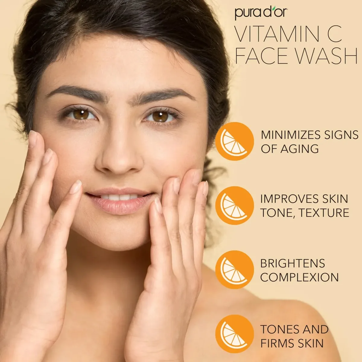 8 Oz Vitamin C Face Wash - All Skin Types