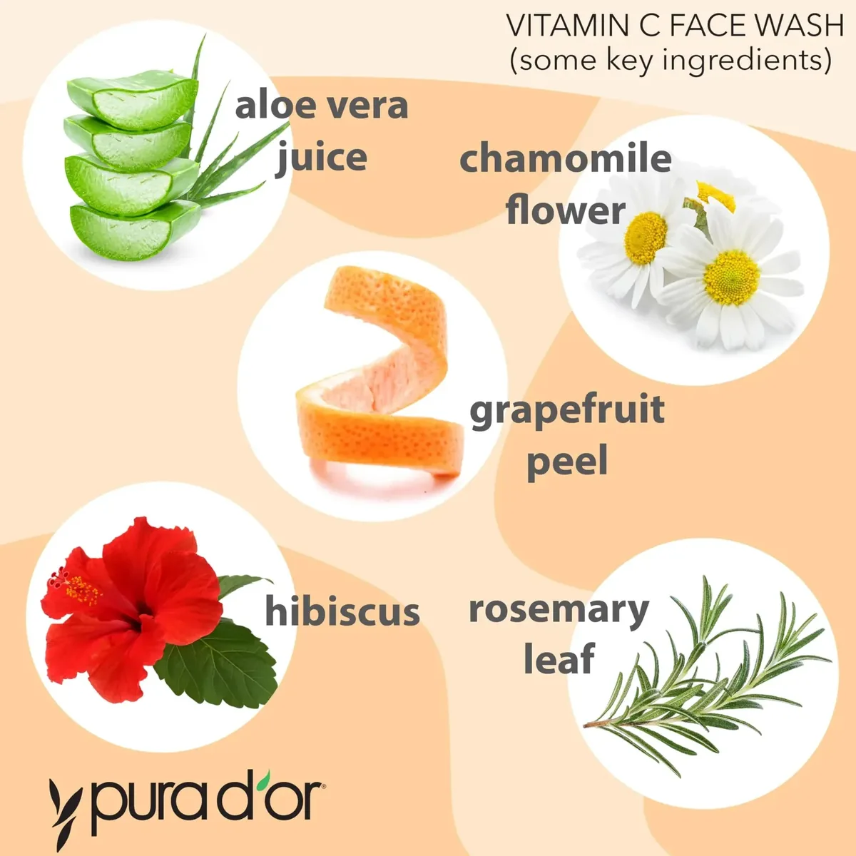 8 Oz Vitamin C Face Wash - All Skin Types