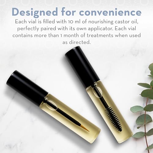 Castor Oil for Lashes, 2 x 10 ml