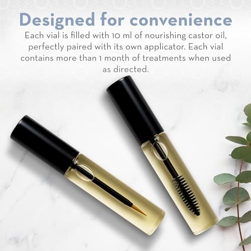Castor Oil for Lashes, 2 x 10 ml