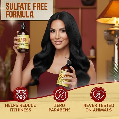 Flaky Scalps - Fights Dandruff and Itchiness - Salon Professional Formula - For Men and Wo