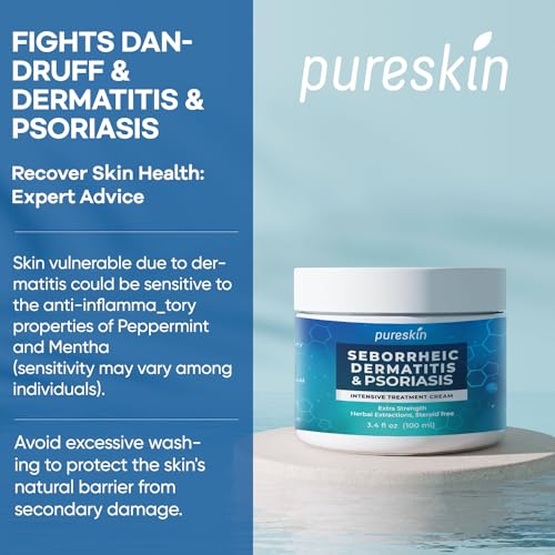 Seborrheic Dermatitis Face Cream: Antifungal Psoriasis Cream - Traditional Herbal Infused
