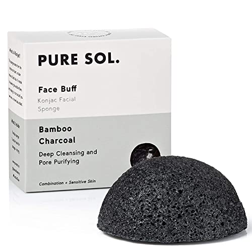 Konjac Sponge Activated Charcoal