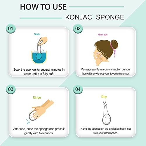 Konjac Sponge Activated Charcoal