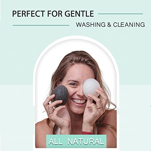 Konjac Sponge Activated Charcoal