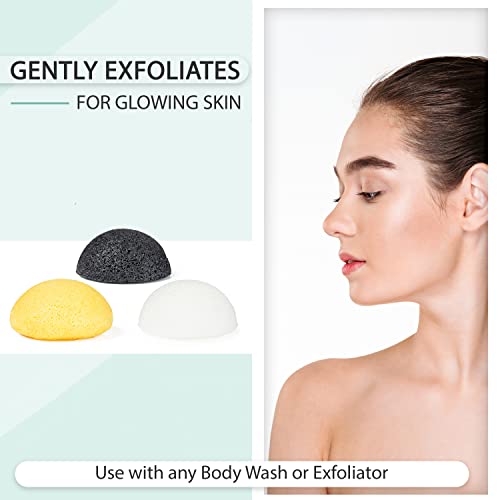 Konjac Sponge Activated Charcoal