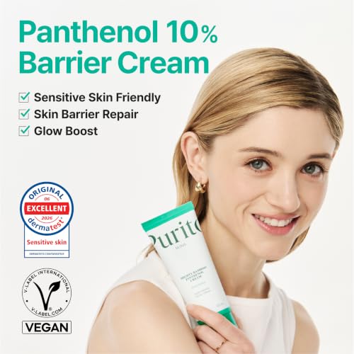 Panthenol 10% Barrier Cream for Sensitive Skin, 3.38 fl.oz