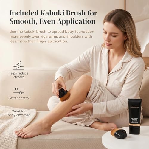 Waterproof Tattoo Cover Up Makeup with Brush